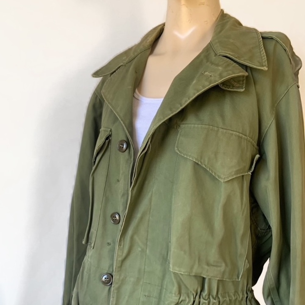 Vintage 1950's Military US Army M-50 Field Jacket